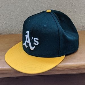 Oakland Athletics Hat New Era 59fifty 7 7/8